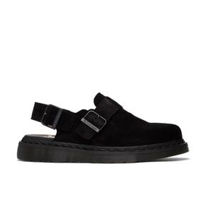 Dr. Martens Black Jorge Suede Slingback Loafers Size 11 NWT